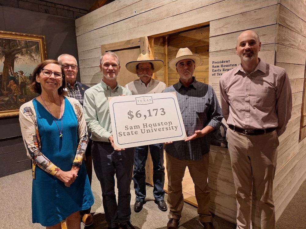 2024 Oct Check presentation Sam Houston Museum 3.jpg